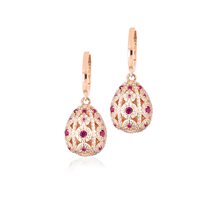 Orecchini Tsars Collection Donna in Argento Zirconia ALE02RR